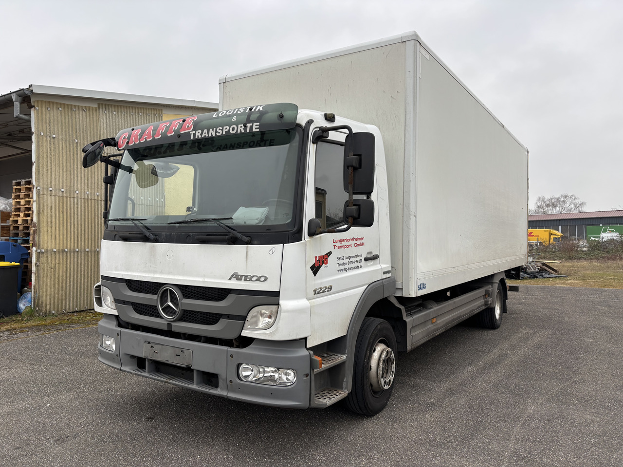 Mercedes-Benz Atego 1229L - Bakwagen: afbeelding 1 Mercedes-Benz Atego 1229L - Bakwagen: afbeelding 1
