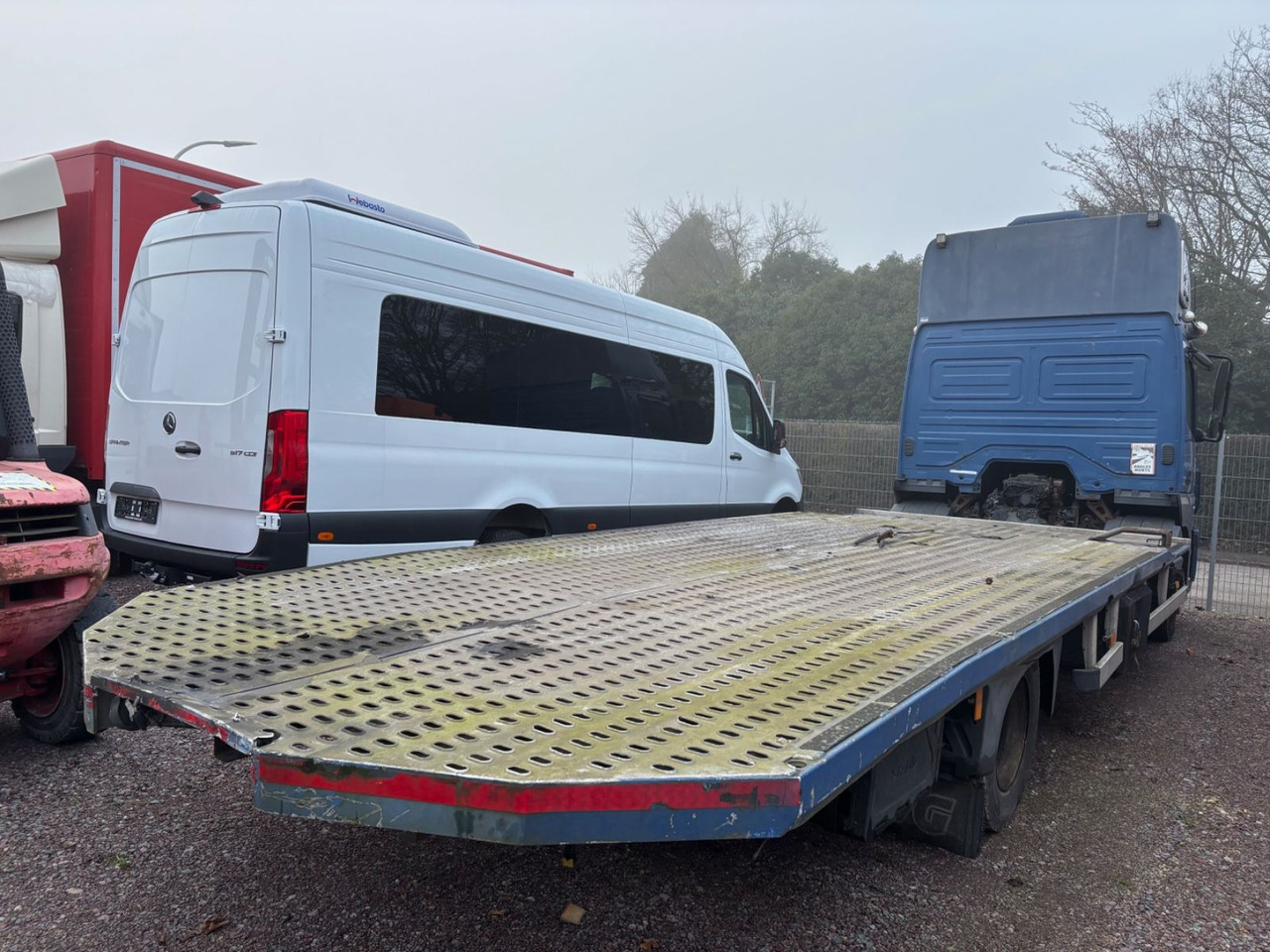 Mercedes-Benz Atego 918L TopSleeper, Euro-6, FVG-Aufbau - Autovrachtwagen vrachtwagen: afbeelding 5 Mercedes-Benz Atego 918L TopSleeper, Euro-6, FVG-Aufbau - Autovrachtwagen vrachtwagen: afbeelding 5