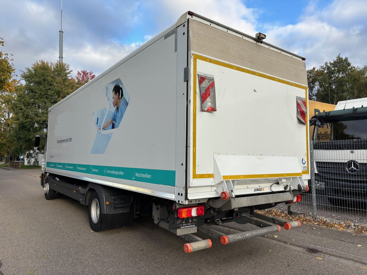 Mercedes-Benz Atego III 1227L, Euro-6, 2xAHK, Klima, Abbiegeas - Bakwagen: afbeelding 5 Mercedes-Benz Atego III 1227L, Euro-6, 2xAHK, Klima, Abbiegeas - Bakwagen: afbeelding 5