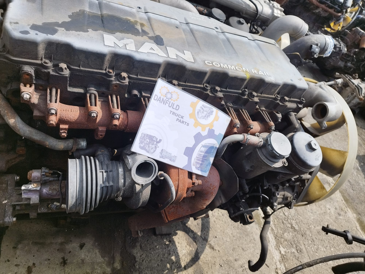 MAN D2066LF25 MAN TGA TGX D20 E5 truck - Motor voor Vrachtwagen: afbeelding 2 MAN D2066LF25 MAN TGA TGX D20 E5 truck - Motor voor Vrachtwagen: afbeelding 2