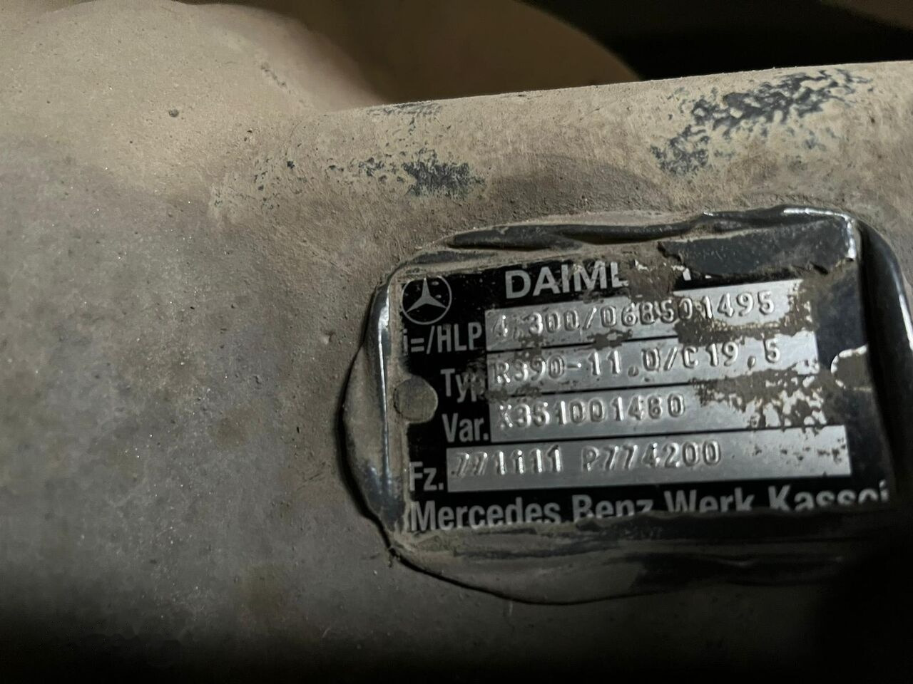 Mercedes-Benz Atego 1527,1530 - As en onderdelen voor Vrachtwagen: afbeelding 1 Mercedes-Benz Atego 1527,1530 - As en onderdelen voor Vrachtwagen: afbeelding 1