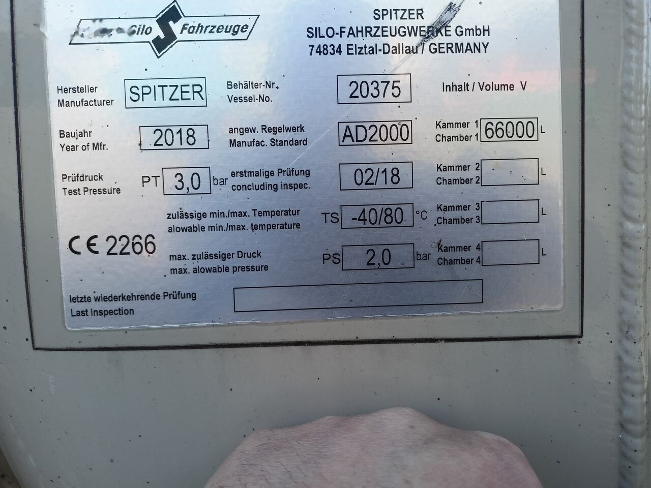 Spitzer SK2766CAL - Bulkoplegger: afbeelding 3 Spitzer SK2766CAL - Bulkoplegger: afbeelding 3