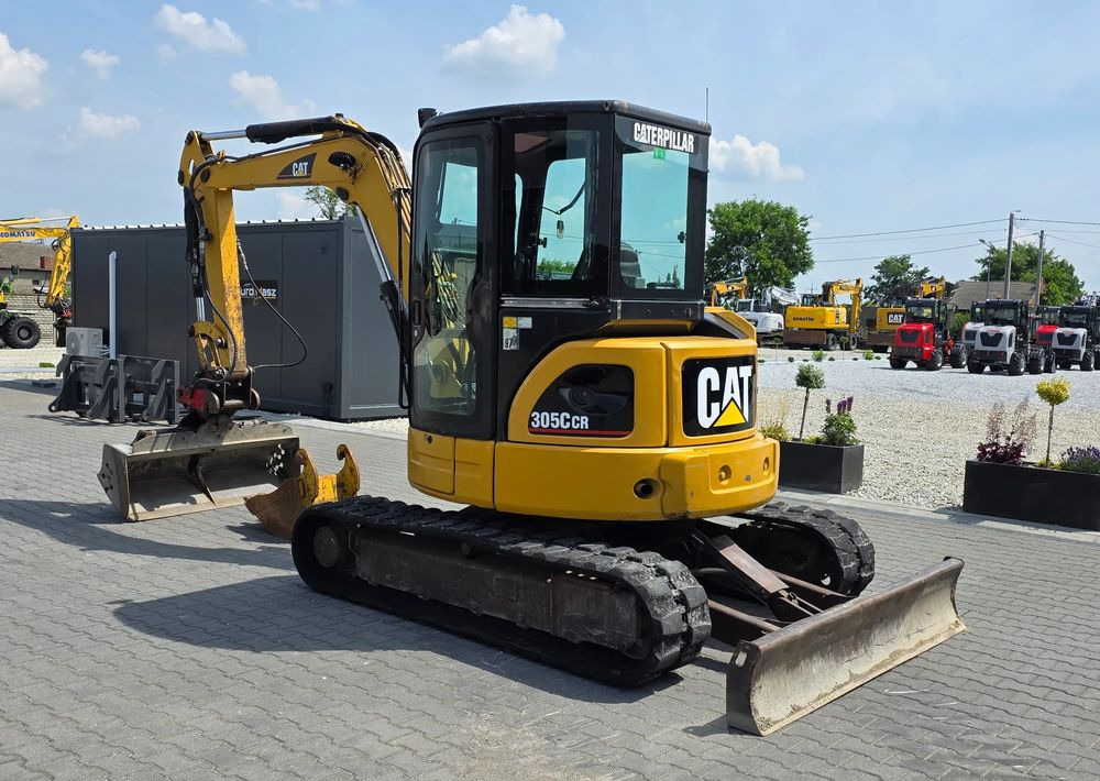 Caterpillar 305C CR, 2006 ROK, 5600 MTH, 2 ŁYŻKI - Minigraafmachine: afbeelding 4 Caterpillar 305C CR, 2006 ROK, 5600 MTH, 2 ŁYŻKI - Minigraafmachine: afbeelding 4