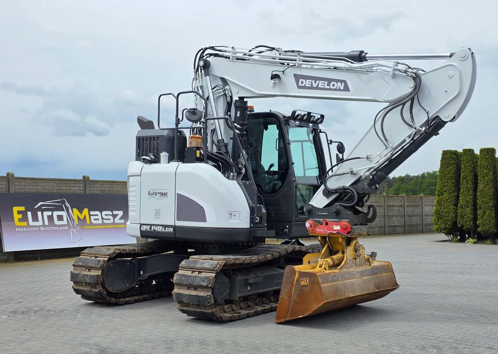 Doosan DX 140 LCR-7, 2023 ROK, 1030 MTH, OIL QUICK OQ65 - Rupsgraafmachine: afbeelding 1 Doosan DX 140 LCR-7, 2023 ROK, 1030 MTH, OIL QUICK OQ65 - Rupsgraafmachine: afbeelding 1