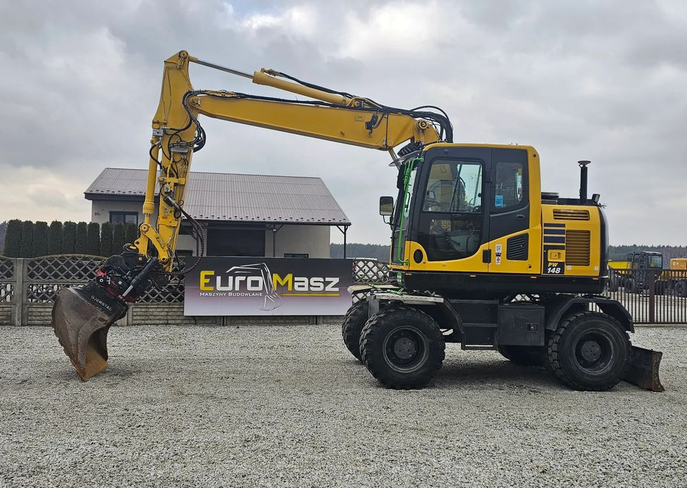 Komatsu PW 148-10, 2016 ROK, SYSTEM LEICA 3D - Mobiele graafmachine: afbeelding 1 Komatsu PW 148-10, 2016 ROK, SYSTEM LEICA 3D - Mobiele graafmachine: afbeelding 1