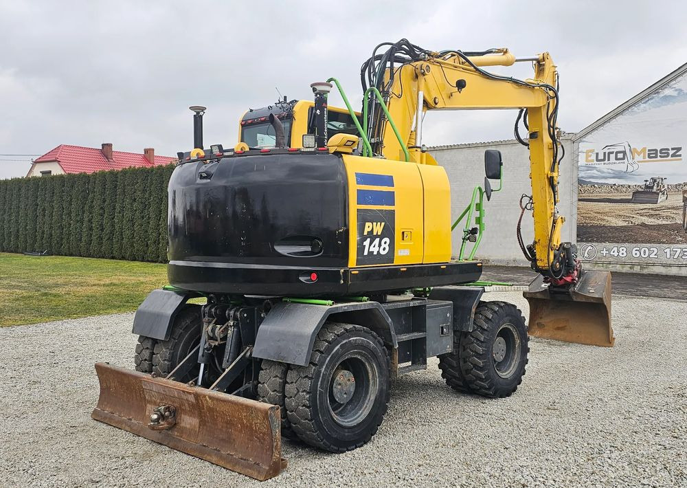 Komatsu PW 148-10, 2016 ROK, SYSTEM LEICA 3D - Mobiele graafmachine: afbeelding 5 Komatsu PW 148-10, 2016 ROK, SYSTEM LEICA 3D - Mobiele graafmachine: afbeelding 5