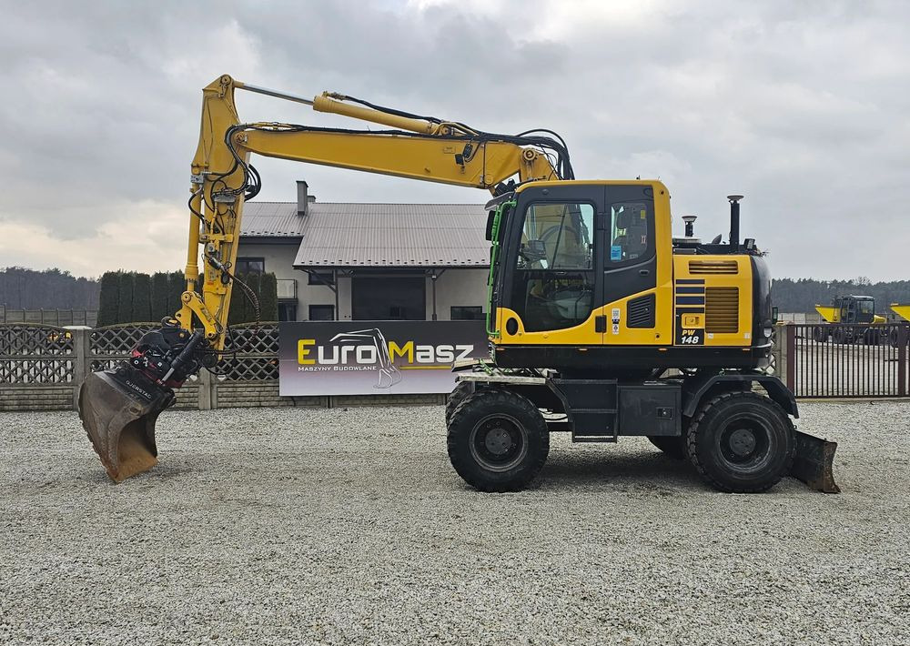 Komatsu PW 148-10, 2016 ROK, SYSTEM LEICA 3D - Mobiele graafmachine: afbeelding 2 Komatsu PW 148-10, 2016 ROK, SYSTEM LEICA 3D - Mobiele graafmachine: afbeelding 2