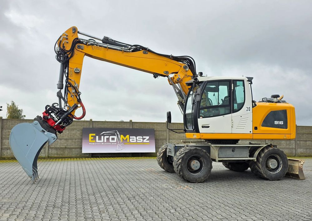 Liebherr A 916 Litronic, 2020 ROK, ROTOTILT, 7300 MTH - Mobiele graafmachine: afbeelding 1 Liebherr A 916 Litronic, 2020 ROK, ROTOTILT, 7300 MTH - Mobiele graafmachine: afbeelding 1