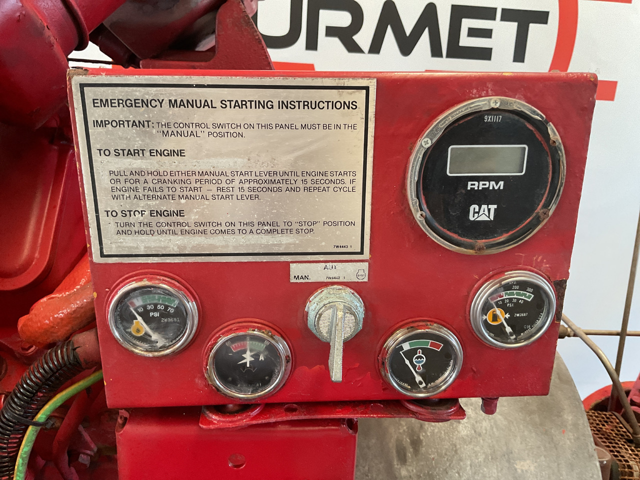 Caterpillar 3412, power unit/waterpump (1) - Water pomp: afbeelding 4 Caterpillar 3412, power unit/waterpump (1) - Water pomp: afbeelding 4