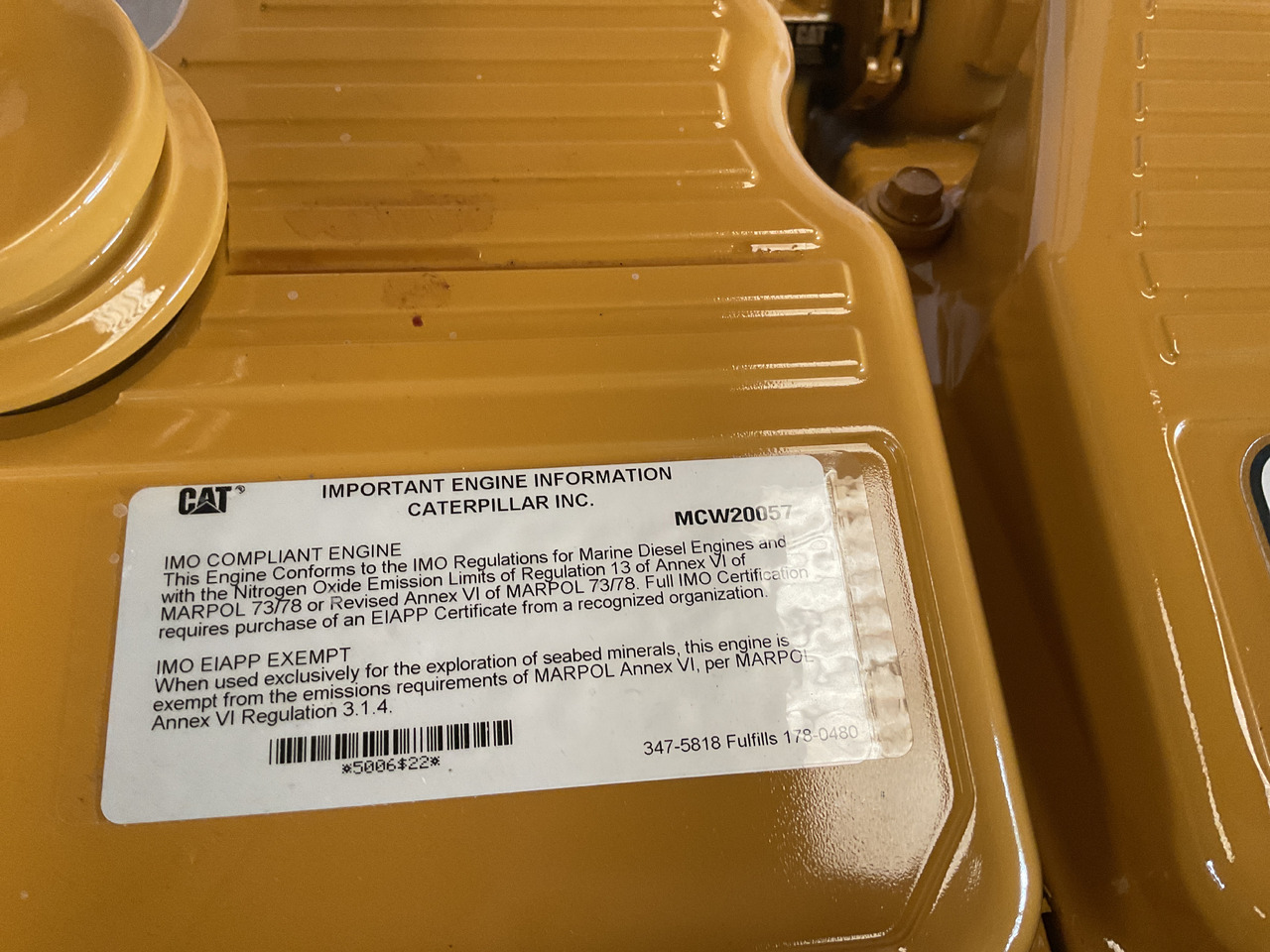 Caterpillar C15 Acert - Motor: afbeelding 3 Caterpillar C15 Acert - Motor: afbeelding 3