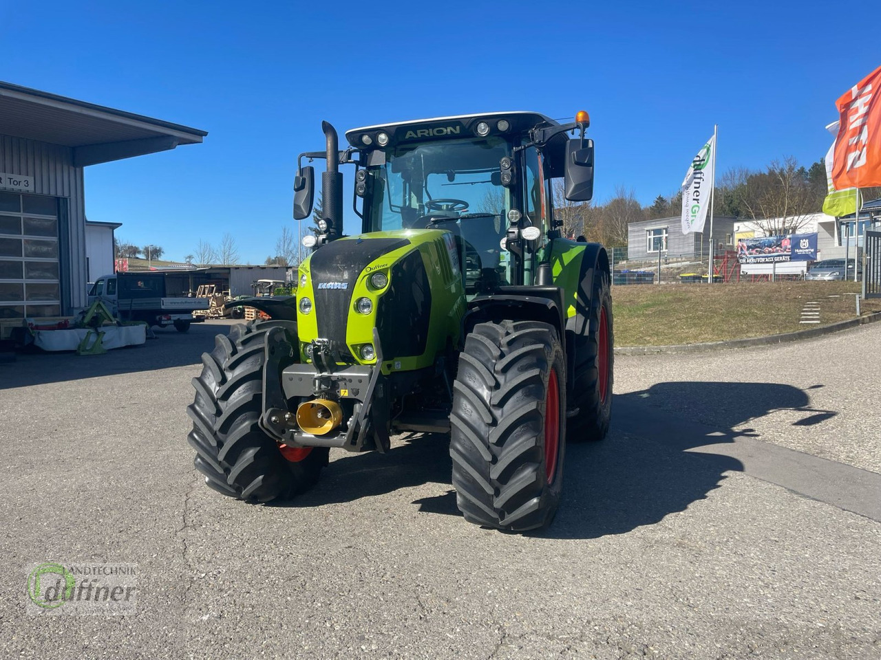 CLAAS Arion 550 CEBIS CMATIC - Tractor: afbeelding 2 CLAAS Arion 550 CEBIS CMATIC - Tractor: afbeelding 2
