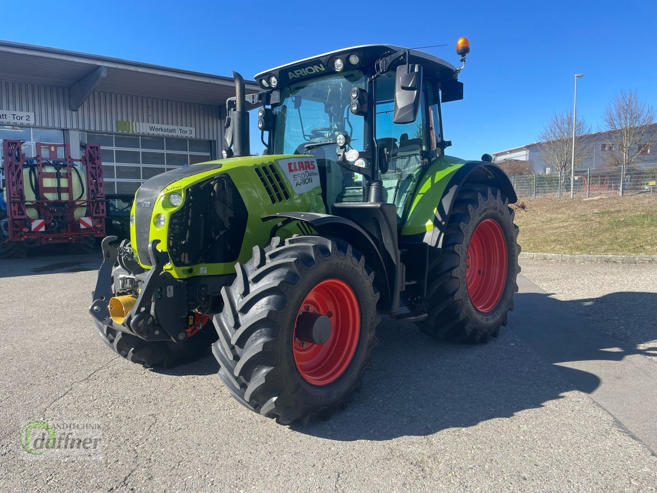 CLAAS Arion 550 CEBIS CMATIC - Tractor: afbeelding 3 CLAAS Arion 550 CEBIS CMATIC - Tractor: afbeelding 3