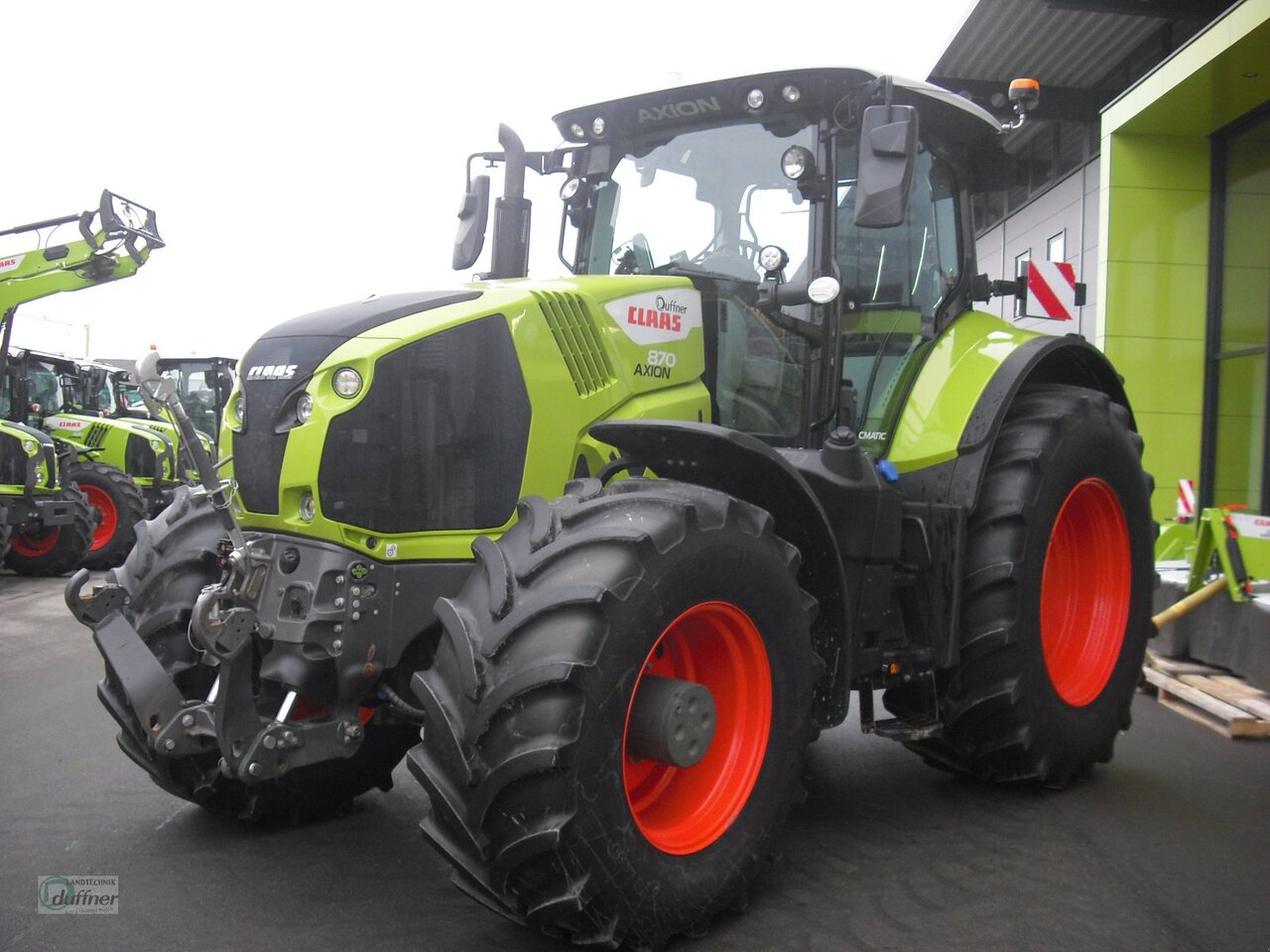 CLAAS Axion 870 CMATIC CEBIS - Tractor: afbeelding 4 CLAAS Axion 870 CMATIC CEBIS - Tractor: afbeelding 4