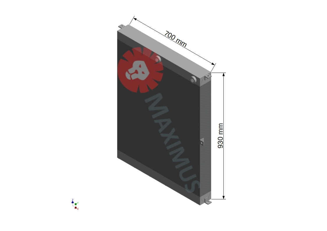 COMPAIR CYCLON 345 - Radiateur voor Luchtcompressor: afbeelding 2 COMPAIR CYCLON 345 - Radiateur voor Luchtcompressor: afbeelding 2