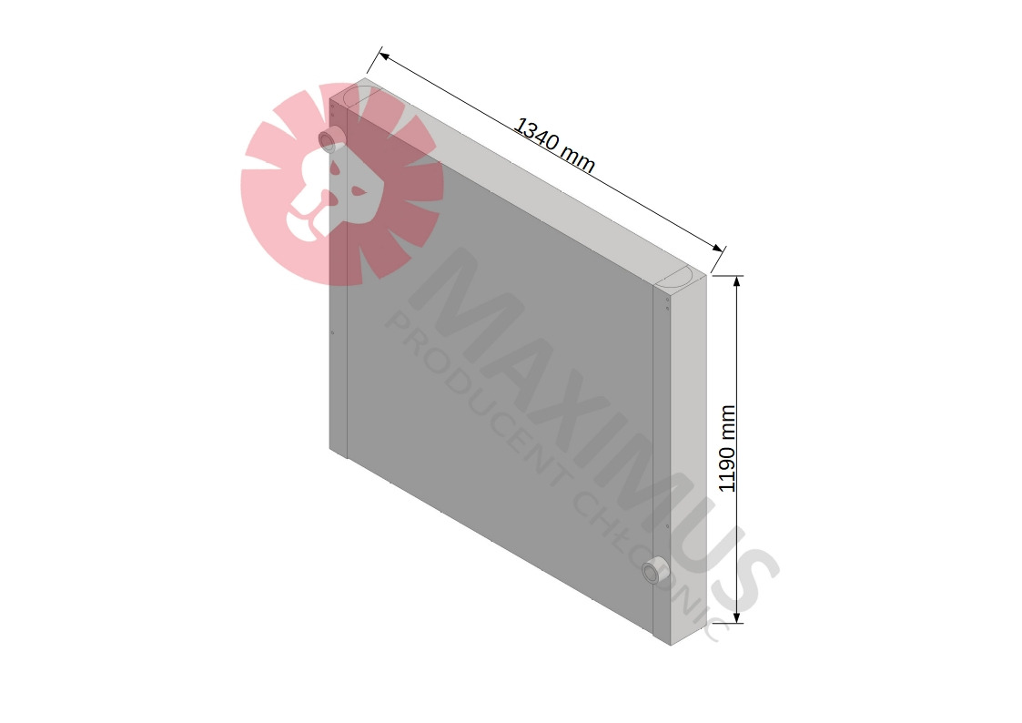 COMPAIR L200 - Radiateur voor Luchtcompressor: afbeelding 2 COMPAIR L200 - Radiateur voor Luchtcompressor: afbeelding 2