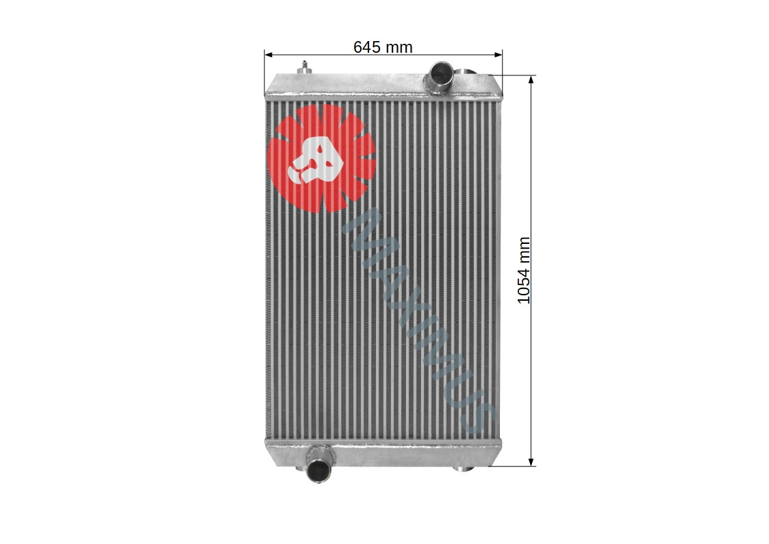 IVECO EURORIDER - Radiateur voor Touringcar: afbeelding 2 IVECO EURORIDER - Radiateur voor Touringcar: afbeelding 2