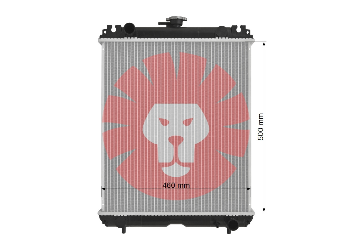 KUBOTA KX151 KX159 KX161 KX163 KX165 - Radiateur voor Minigraafmachine: afbeelding 3 KUBOTA KX151 KX159 KX161 KX163 KX165 - Radiateur voor Minigraafmachine: afbeelding 3