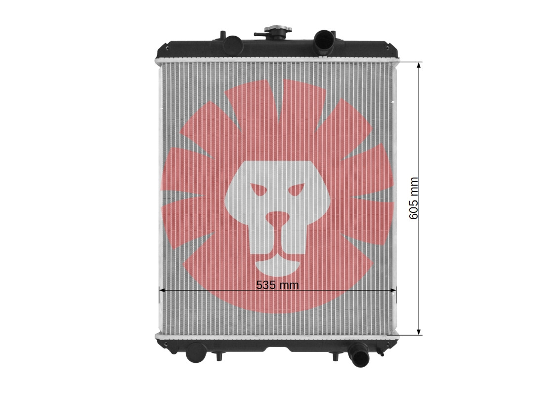 KUBOTA KX185 - Radiateur voor Graafmachine: afbeelding 3 KUBOTA KX185 - Radiateur voor Graafmachine: afbeelding 3