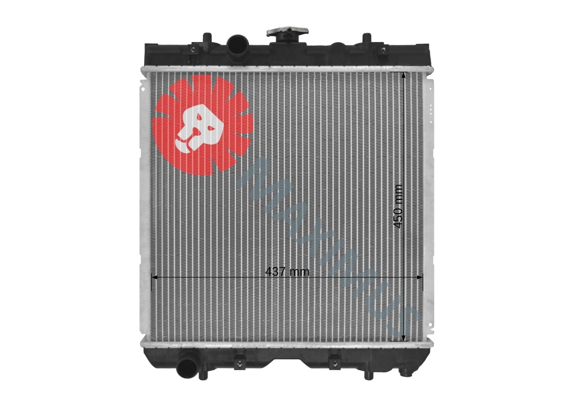 KUBOTA L3240 - Radiateur voor Mini tractor: afbeelding 2 KUBOTA L3240 - Radiateur voor Mini tractor: afbeelding 2