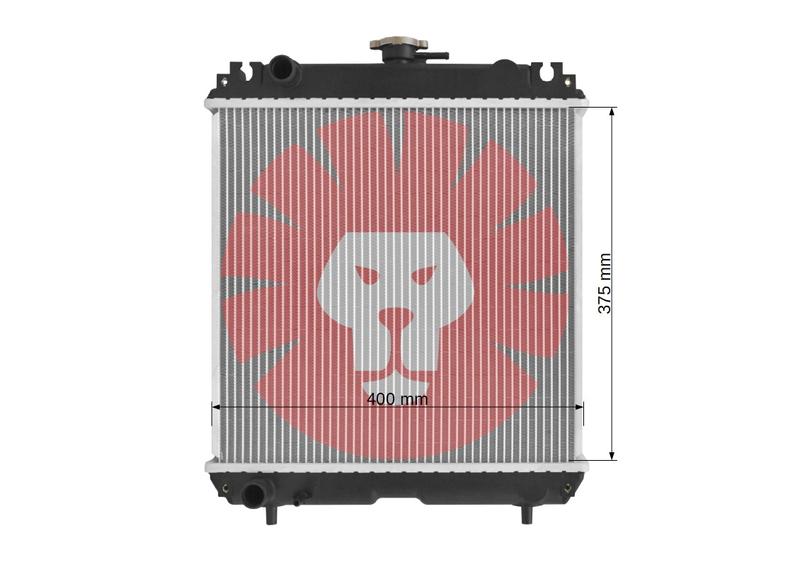 KUBOTA MINITRAKTOR - Radiateur voor Mini tractor: afbeelding 3 KUBOTA MINITRAKTOR - Radiateur voor Mini tractor: afbeelding 3