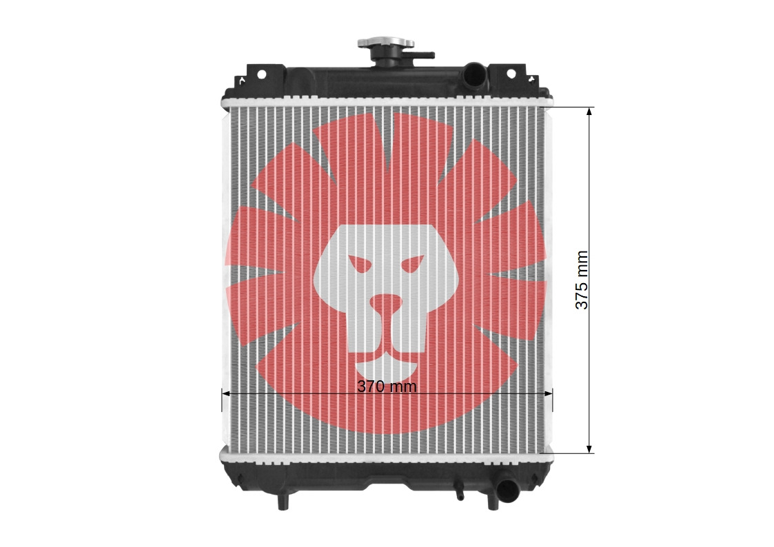 KUBOTA U15 U17 - Radiateur voor Graafmachine: afbeelding 3 KUBOTA U15 U17 - Radiateur voor Graafmachine: afbeelding 3
