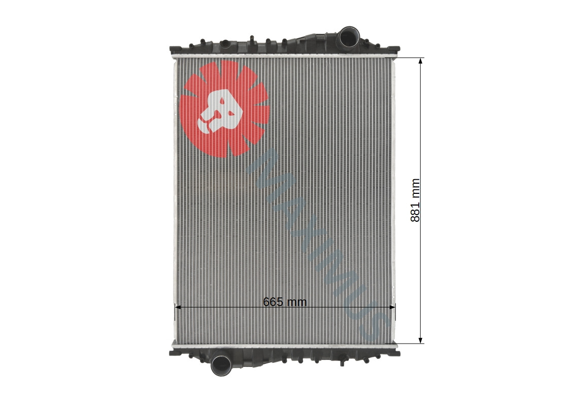 MAN MAN MERCEDES SETRA NEOPLAN - Radiateur voor Touringcar: afbeelding 2 MAN MAN MERCEDES SETRA NEOPLAN - Radiateur voor Touringcar: afbeelding 2