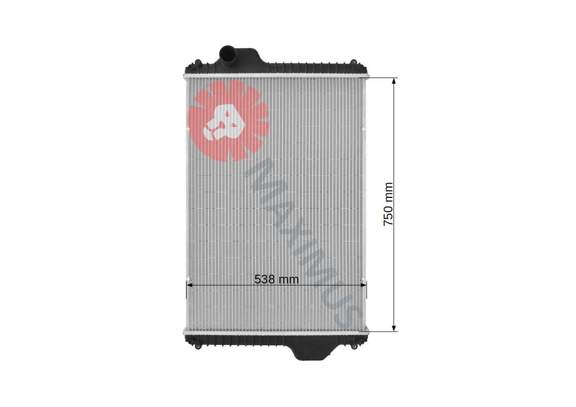 NEW HOLLAND T8.350 T8.320 T8.380 T8.410 - Radiateur voor Tractor: afbeelding 3 NEW HOLLAND T8.350 T8.320 T8.380 T8.410 - Radiateur voor Tractor: afbeelding 3