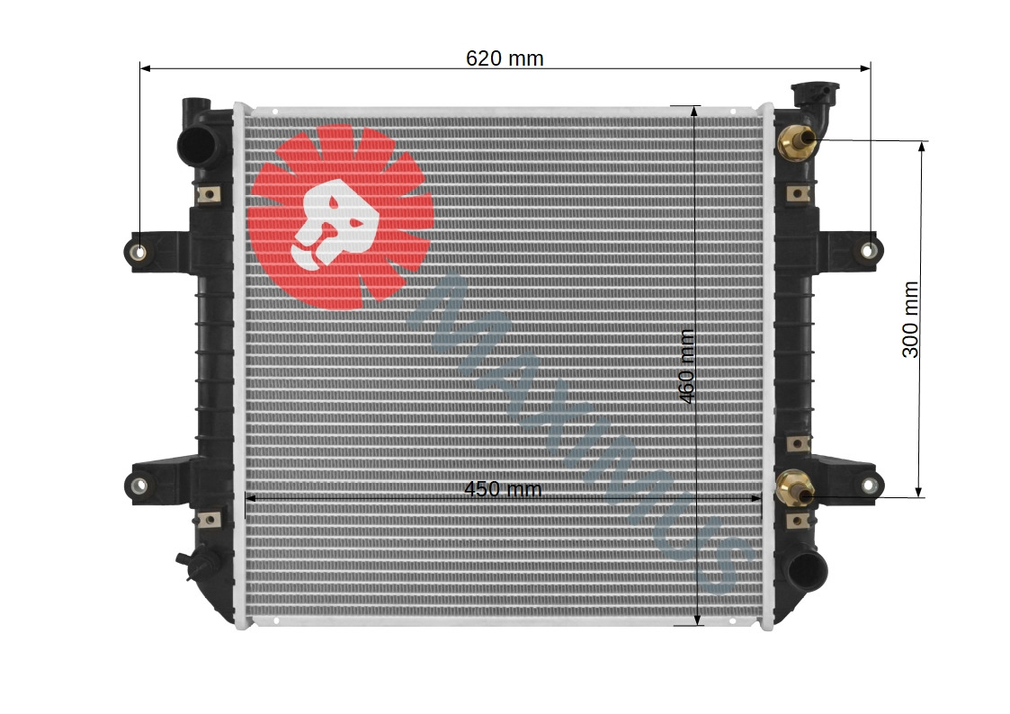 NISSAN FORKLIFT WŻÓEK WIDŁOWY - Radiateur voor Heftruck: afbeelding 3 NISSAN FORKLIFT WŻÓEK WIDŁOWY - Radiateur voor Heftruck: afbeelding 3