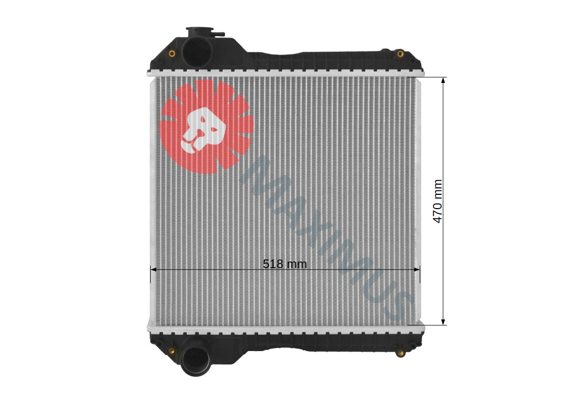TEREX FERMEC 750 760 860 960 965 - Radiateur voor Graaflaadmachine: afbeelding 3 TEREX FERMEC 750 760 860 960 965 - Radiateur voor Graaflaadmachine: afbeelding 3