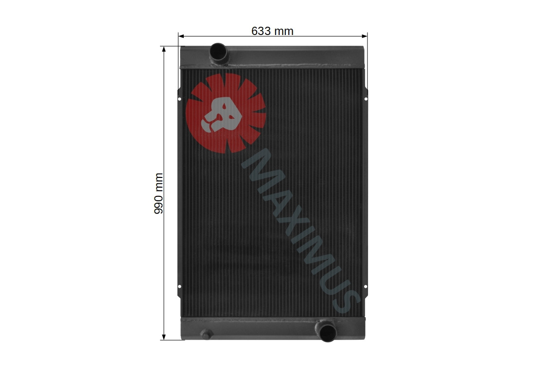 VOLVO EC240 , EC290 , FC2924 , FC3329 , L60 , L70 , L90 , L110 , L120 - Radiateur voor Graafmachine: afbeelding 2 VOLVO EC240 , EC290 , FC2924 , FC3329 , L60 , L70 , L90 , L110 , L120 - Radiateur voor Graafmachine: afbeelding 2