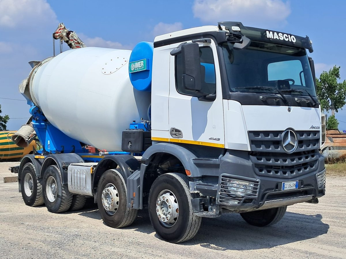 MERCEDES AROCS 4142 - Betonmixer: afbeelding 1 MERCEDES AROCS 4142 - Betonmixer: afbeelding 1
