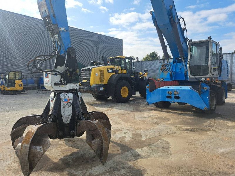 Fuchs MHL360D with low hour engine + grapple - Overslagkraan: afbeelding 1 Fuchs MHL360D with low hour engine + grapple - Overslagkraan: afbeelding 1