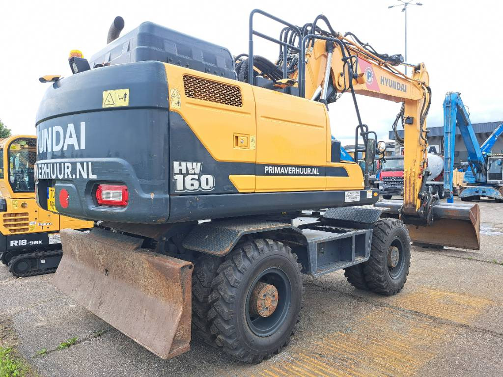 Hyundai HW160 - Mobiele graafmachine: afbeelding 4 Hyundai HW160 - Mobiele graafmachine: afbeelding 4