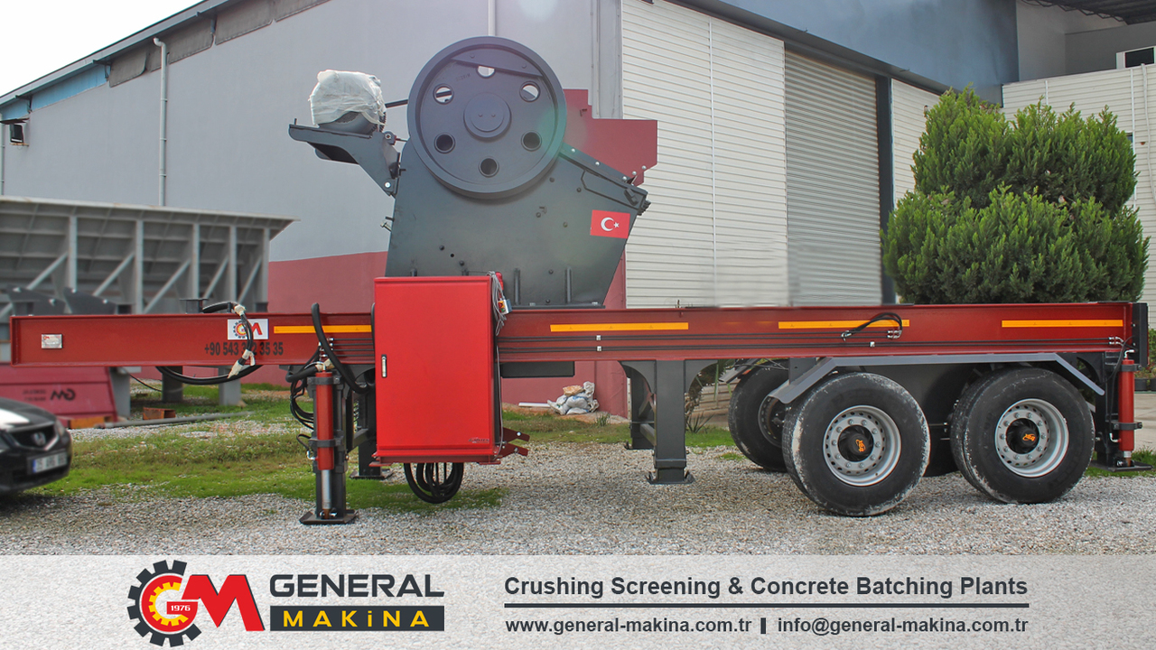 GENERAL MAKİNA Portable Hard Rock Crusher - Kaakbreker: afbeelding 4 GENERAL MAKİNA Portable Hard Rock Crusher - Kaakbreker: afbeelding 4