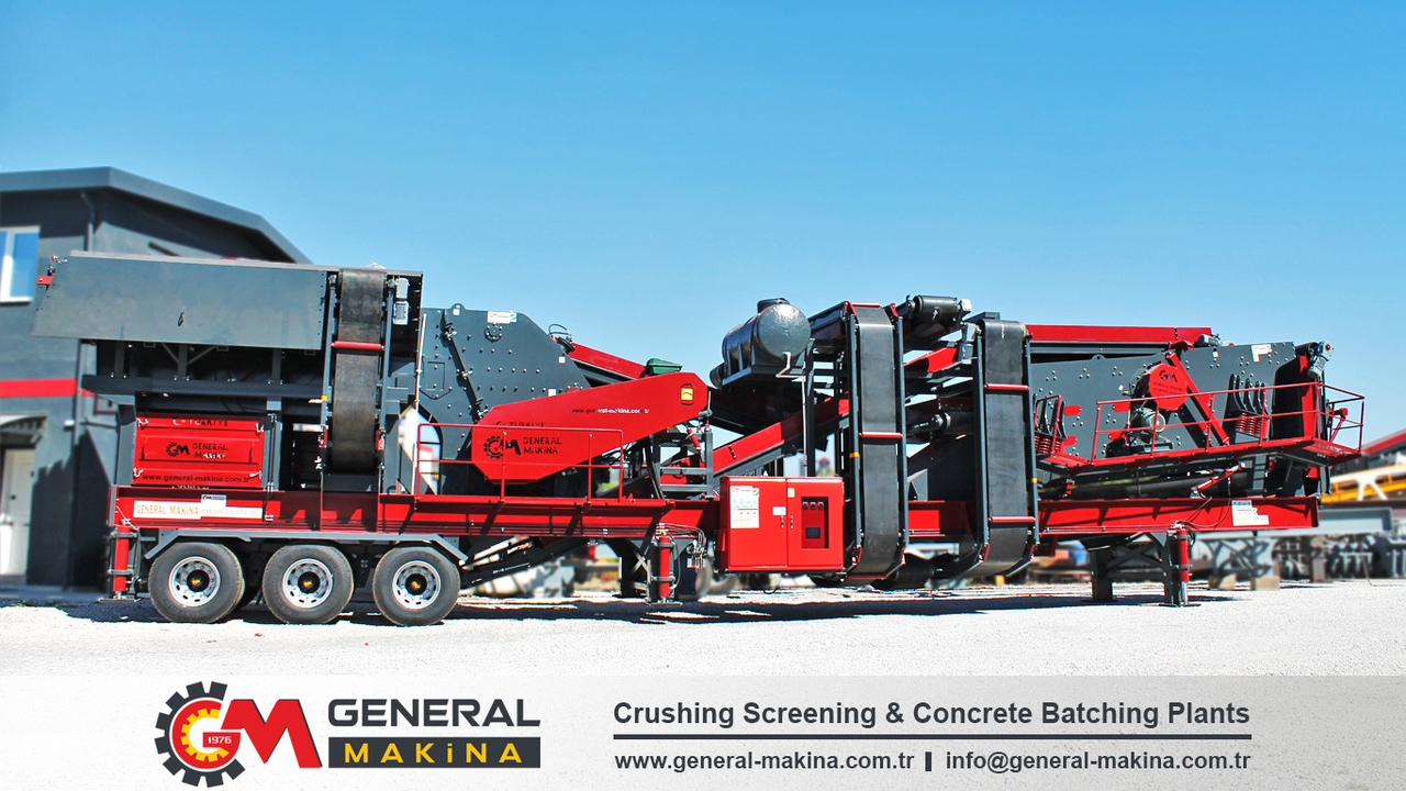 General Makina 01 Series Mobile Crushing and Screening Plant - Mobiele breker: afbeelding 1 General Makina 01 Series Mobile Crushing and Screening Plant - Mobiele breker: afbeelding 1