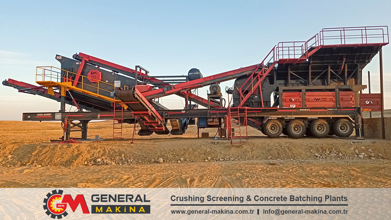 Leasing General Makina 02 Mobile Stone Crushing Plant General Makina 02 Mobile Stone Crushing Plant: afbeelding 8