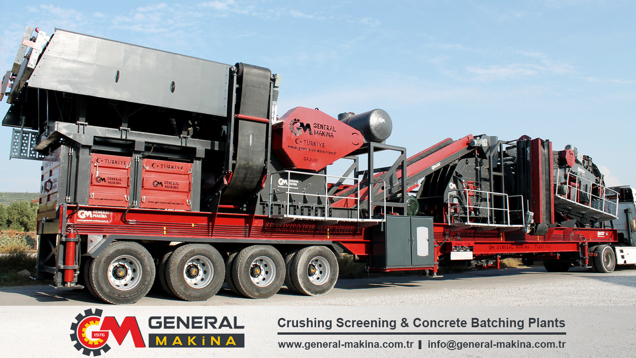 General Makina 950 Series Mobile Stone Crushing Plant - Mobiele breker: afbeelding 4 General Makina 950 Series Mobile Stone Crushing Plant - Mobiele breker: afbeelding 4