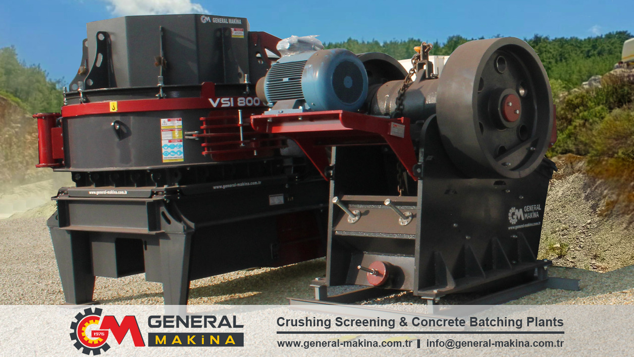 General Makina High Quality Jaw Crusher - Kaakbreker: afbeelding 3 General Makina High Quality Jaw Crusher - Kaakbreker: afbeelding 3