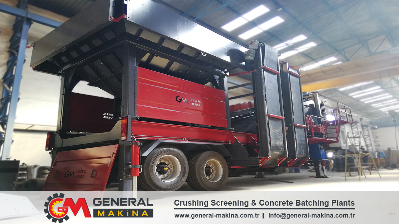 Leasing General Makina Mobile Screening Plant For Sale General Makina Mobile Screening Plant For Sale: afbeelding 6