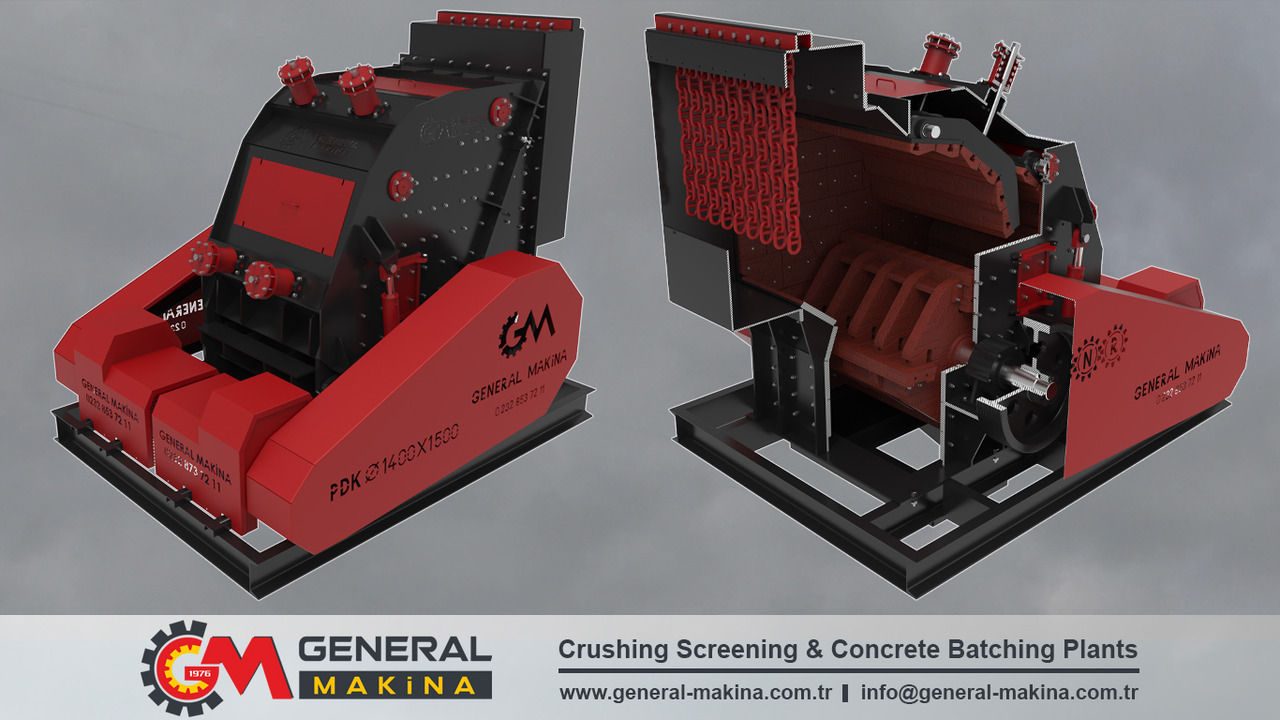 General Makina Primary Impact Crusher 500 TPH - Slagbreker: afbeelding 2 General Makina Primary Impact Crusher 500 TPH - Slagbreker: afbeelding 2