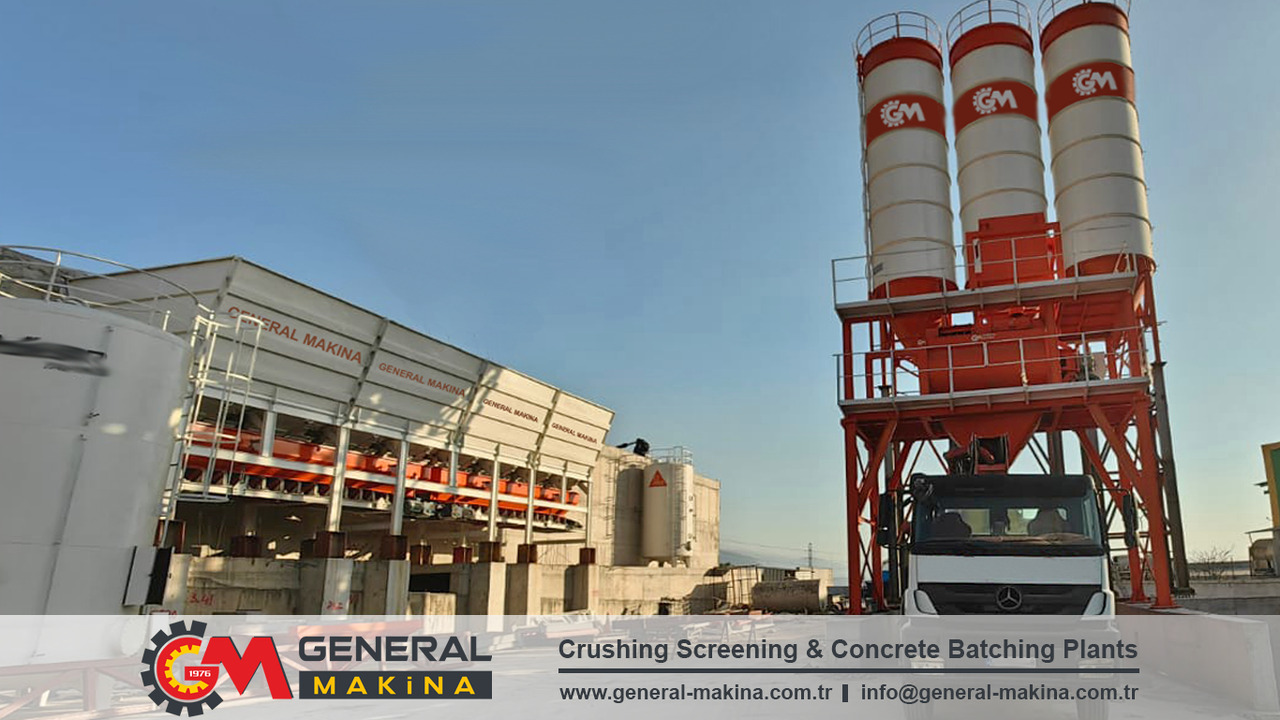 General Makina Royal 150 m3 High Capacity Concrete Batching Plant - Betoncentrale: afbeelding 1 General Makina Royal 150 m3 High Capacity Concrete Batching Plant - Betoncentrale: afbeelding 1