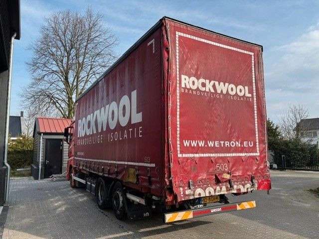 Mercedes-Benz Actros 2642 2x BDF mit Pritsche und Planebühne - Containertransporter/ Wissellaadbak vrachtwagen: afbeelding 4 Mercedes-Benz Actros 2642 2x BDF mit Pritsche und Planebühne - Containertransporter/ Wissellaadbak vrachtwagen: afbeelding 4