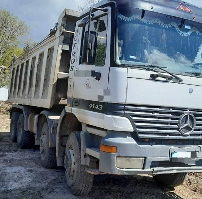 MERCEDES-BENZ Actros 4143 - Kipper vrachtwagen: afbeelding 1 MERCEDES-BENZ Actros 4143 - Kipper vrachtwagen: afbeelding 1
