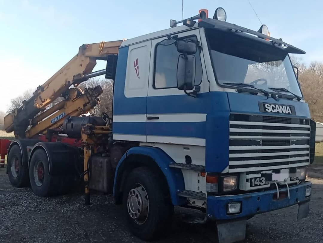 Scania R143-450 V8 Tractor unit with crane - Trekker: afbeelding 3 Scania R143-450 V8 Tractor unit with crane - Trekker: afbeelding 3