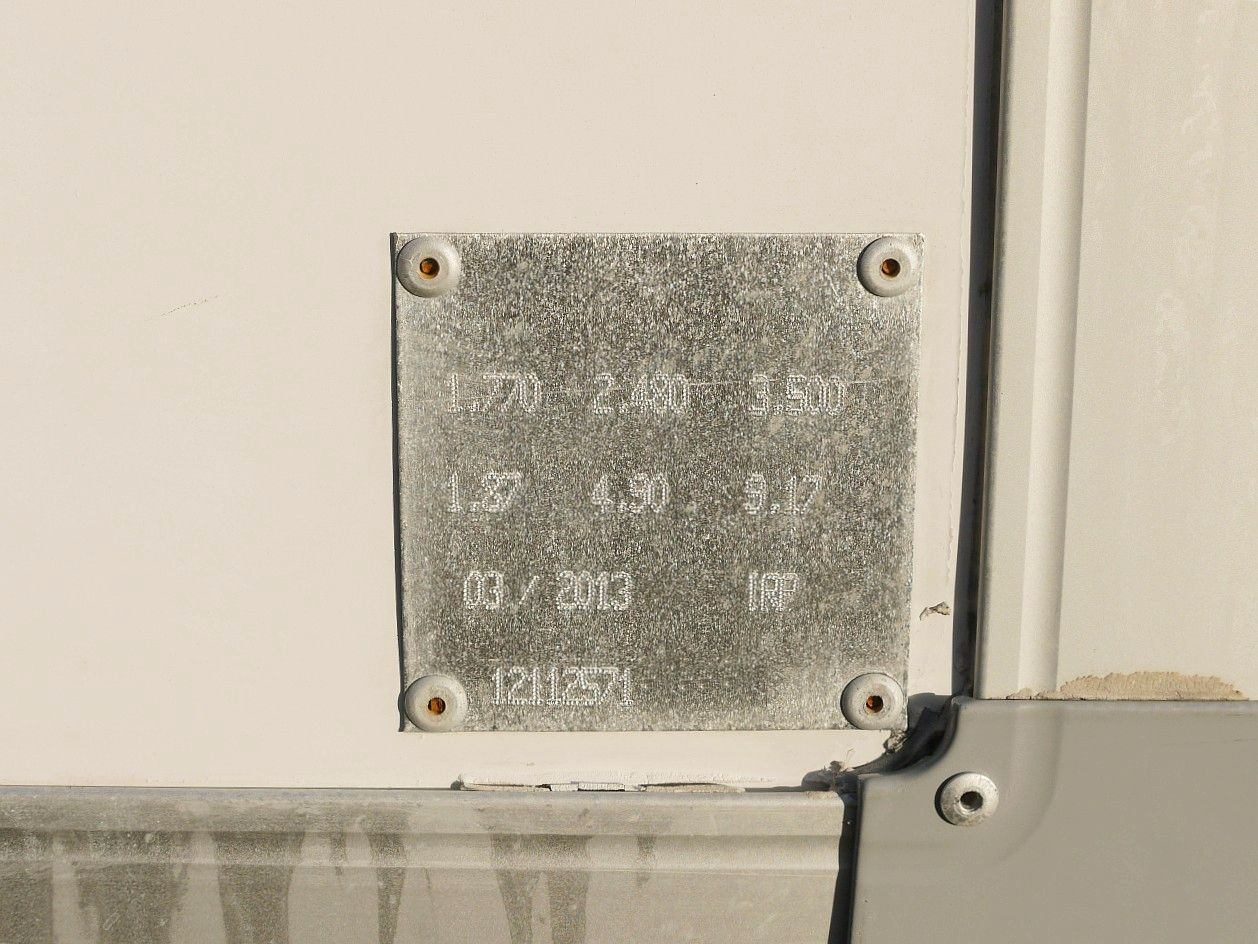 Koelwagen Fiat DOBLO 1.6 KUHLKOFFER CARRIER XARIOS -20 / AIRCO: afbeelding 7