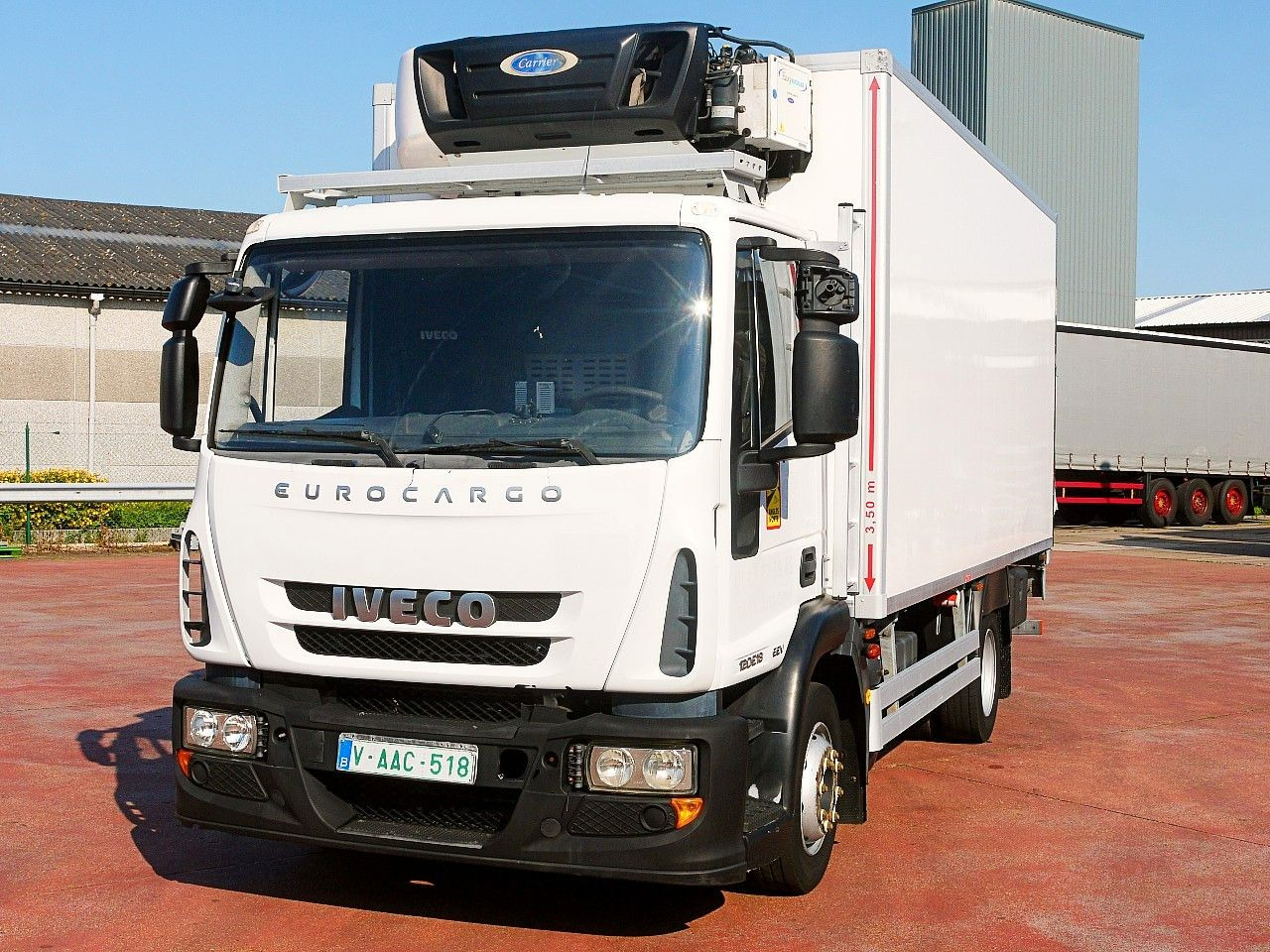 Iveco 120E18 EUROCARGO KUHLKOFFER CARRIER SUPRA 550 - Koelwagen vrachtwagen: afbeelding 5 Iveco 120E18 EUROCARGO KUHLKOFFER CARRIER SUPRA 550 - Koelwagen vrachtwagen: afbeelding 5