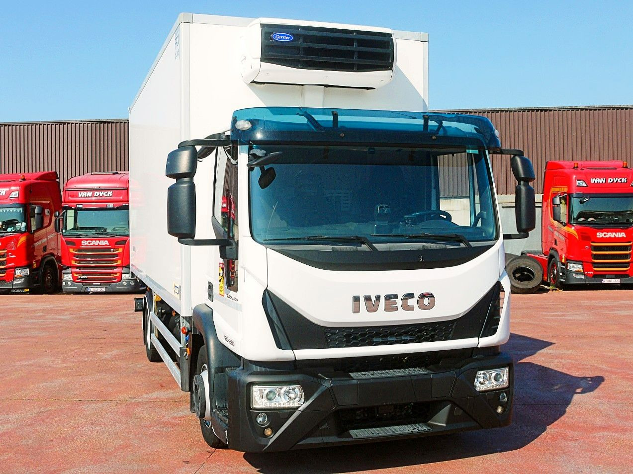 Iveco 120E28 KUHLKOFFER FLEISH BAHNEN CARRIER XARIOS - Koelwagen vrachtwagen: afbeelding 1 Iveco 120E28 KUHLKOFFER FLEISH BAHNEN CARRIER XARIOS - Koelwagen vrachtwagen: afbeelding 1