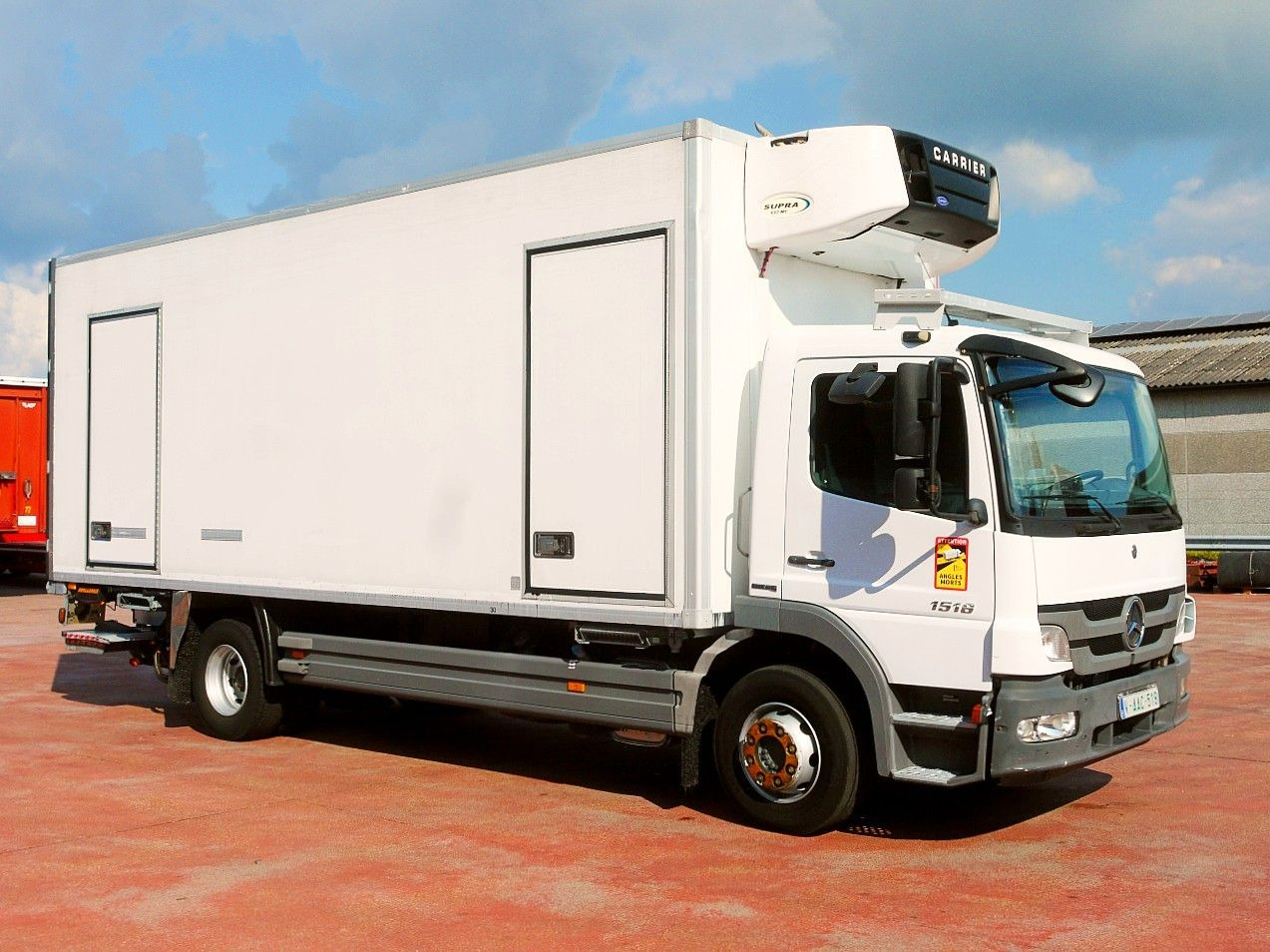Mercedes-Benz 1518 ATEGO KUHLKOFER CARRIER SUPRA 850 Mult LUFT - Koelwagen vrachtwagen: afbeelding 2 Mercedes-Benz 1518 ATEGO KUHLKOFER CARRIER SUPRA 850 Mult LUFT - Koelwagen vrachtwagen: afbeelding 2