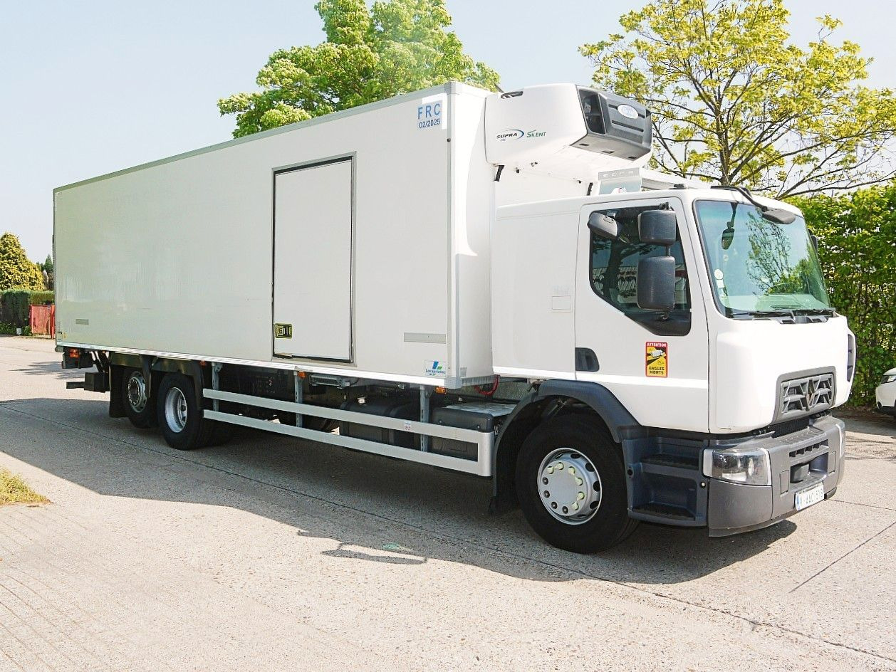Renault D 26.320 6x2 KUHLKOFFER CARRIER SUPRA 850 XL CAB - Koelwagen vrachtwagen: afbeelding 4 Renault D 26.320 6x2 KUHLKOFFER CARRIER SUPRA 850 XL CAB - Koelwagen vrachtwagen: afbeelding 4