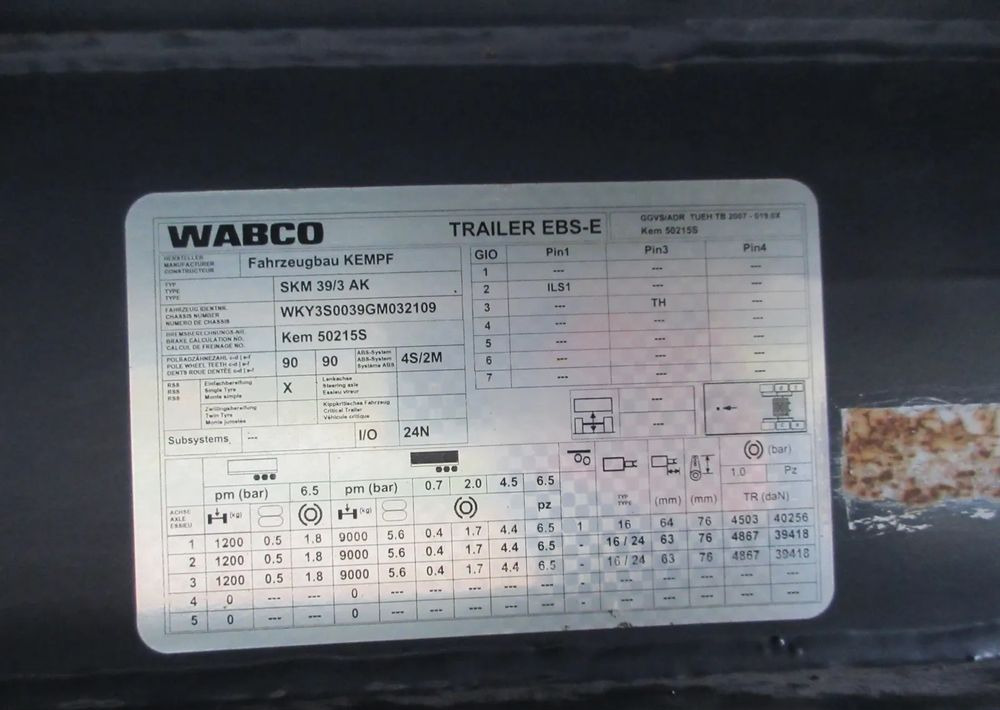 Kempf Wywrotka - Kipper oplegger: afbeelding 4 Kempf Wywrotka - Kipper oplegger: afbeelding 4